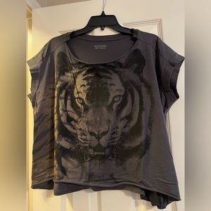 ALLSAINTS Tiger Distressed Top